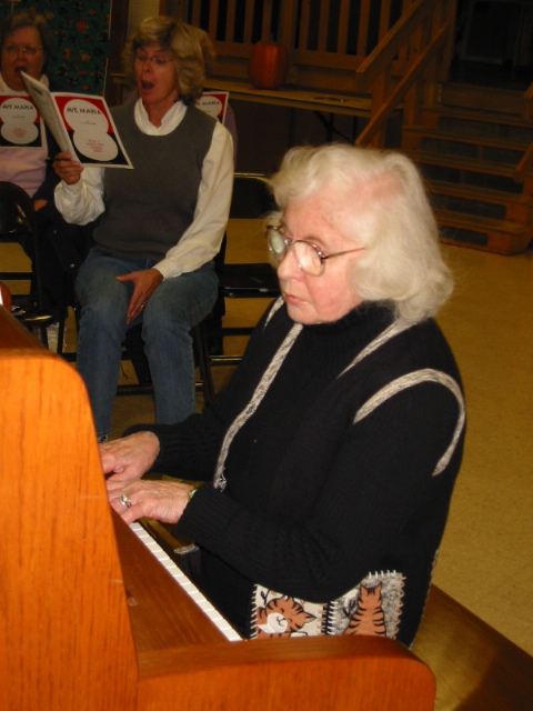 Dorothy Pavlik, Accompanist 1996-2009