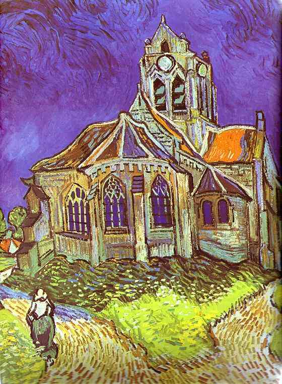 The Church at Auvers by Vincent van Gogh